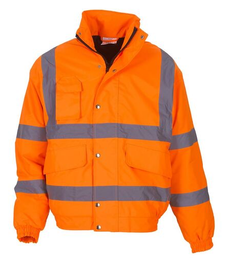 Hi-Vis Classic Bomber Jacket, Orange, XXL, Yoko