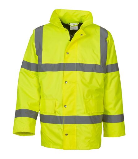 Hi-Vis Classic Motorway Jacket, Yellow, 3XL, Yoko