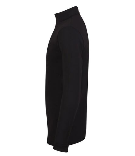 Men Feel Good Stretch Roll Neck Top, Black, L, SF