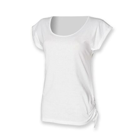 Ladies Slounge T-Shirt, White, L, SF