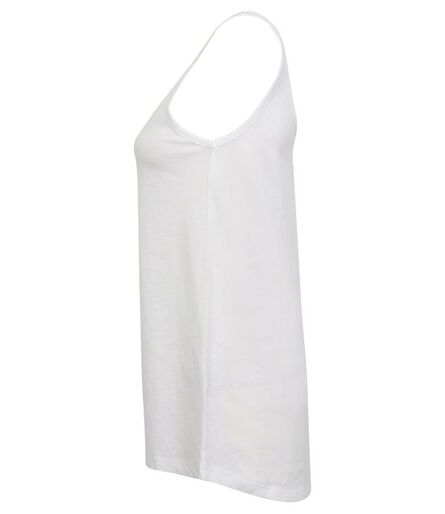 Ladies Slounge Vest, White, L, SF
