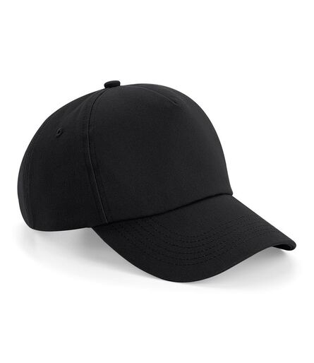 Authentic 5 Panel Cap, Black, ONE, Beechfield
