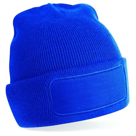 Original Patch Beanie, Bright Royal, ONE, Beechfield