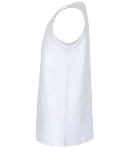 SF Minni Kids Feel Good Stretch Vest, White, 11-12, Skinni Minni