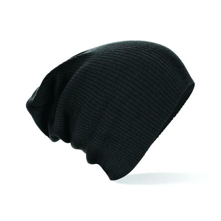 Slouch Beanie, Black, ONE, Beechfield