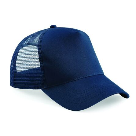 Snapback Trucker Cap, French Navy/French Navy, ONE, Beechfield