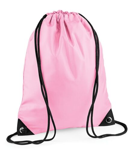BagBase Premium Gymsac, Classic Pink, ONE, Bagbase