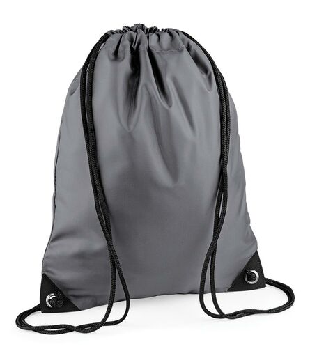 BagBase Premium Gymsac, Graphite Grey, ONE, Bagbase