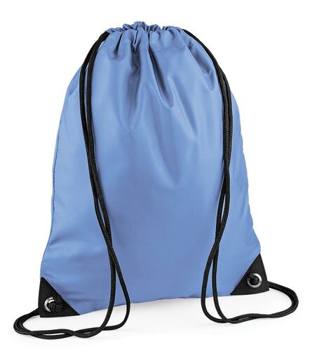 BagBase Premium Gymsac, Laser Blue, ONE, Bagbase