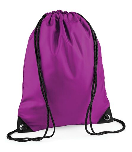 BagBase Premium Gymsac, Magenta, ONE, Bagbase