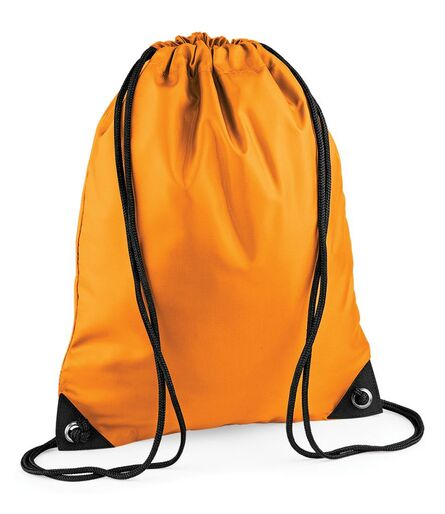 BagBase Premium Gymsac, Orange, ONE, Bagbase