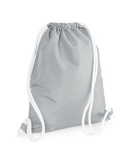 BagBase Icon Gymsac, Light Grey, ONE, Bagbase
