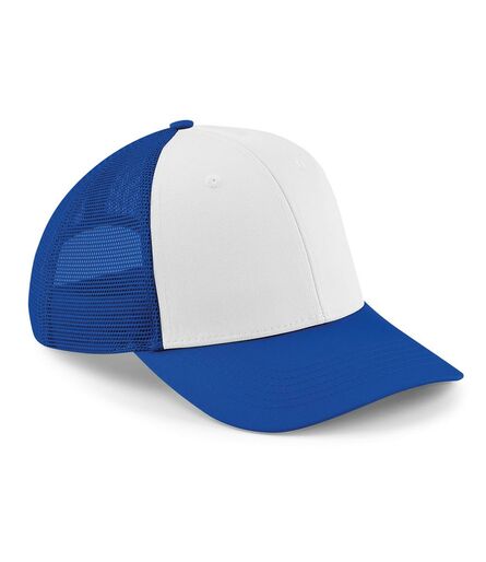 6 Panel Snapback Trucker Cap, Bright Royal/White, ONE, Beechfield