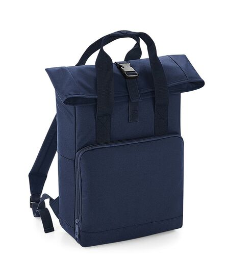 BagBase Twin Handle Roll-Top Backpack, Navy Dusk, ONE, Bagbase