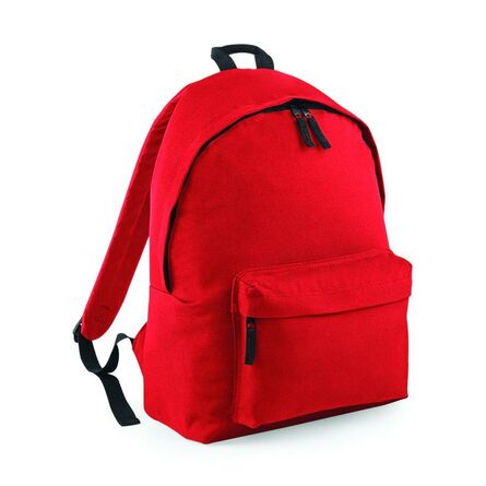 BagBase Original Fashion Backpack, Bright Red, ONE, Bagbase