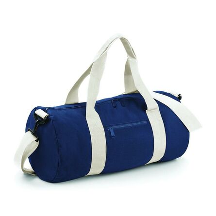 Original Barrel Bag, French Navy/Off White, ONE, BagBase