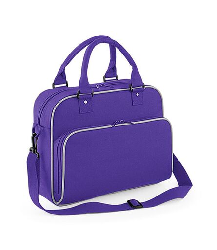 Junior Dance Bag, Purple/Light Grey, ONE, BagBase