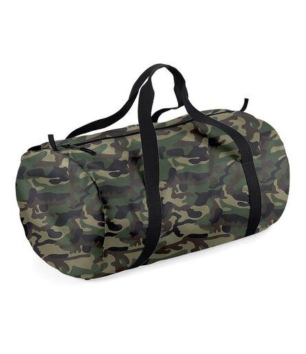 BagBase Packaway Barrel Bag, Jungle Camo, ONE, Bagbase