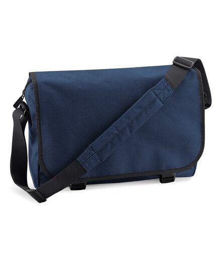 BagBase Messenger Bag, French Navy, ONE, Bagbase