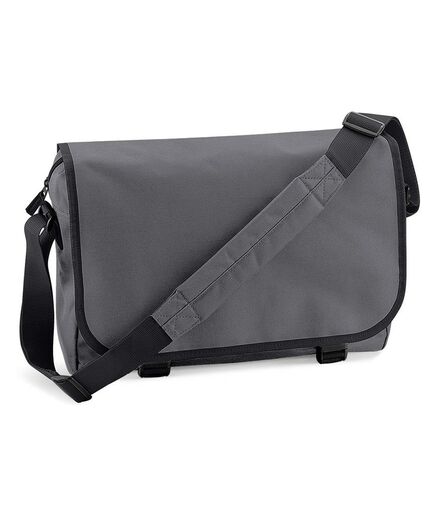 BagBase Messenger Bag, Graphite Grey, ONE, Bagbase