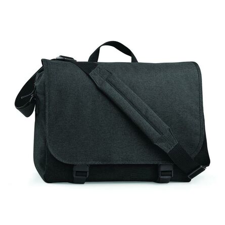 BagBase Two Tone Digital Messenger, Anthracite, ONE, Bagbase