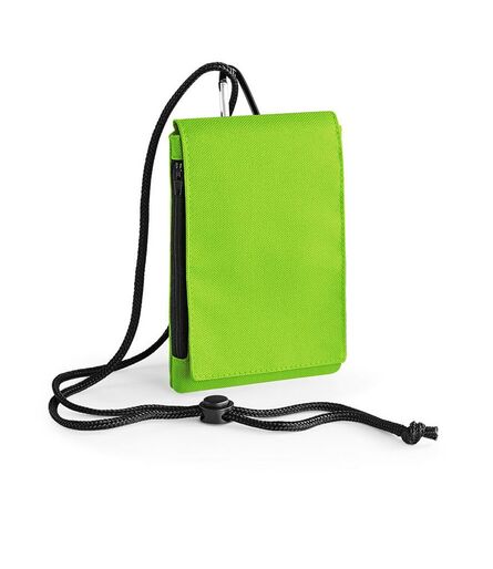 Phone Pouch XL, Lime Green, ONE, BagBase