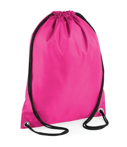 BagBase Budget Gymsac, Fuchsia, ONE, Bagbase