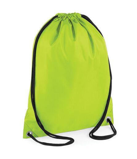 BagBase Budget Gymsac, Lime Green, ONE, Bagbase