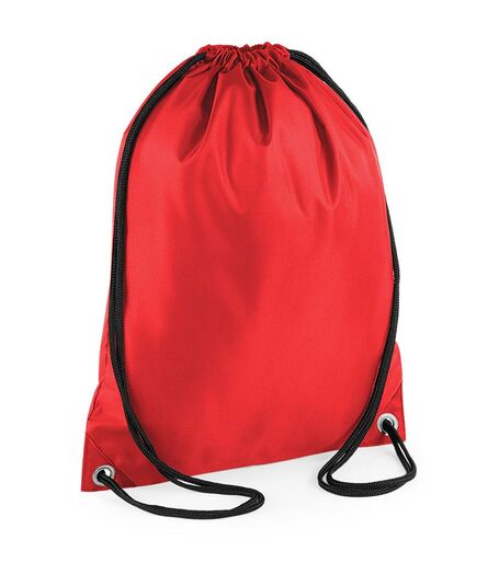 BagBase Budget Gymsac, Red, ONE, Bagbase