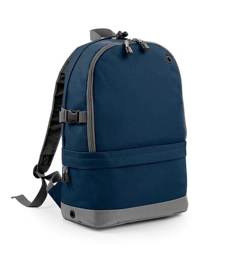 BagBase Athleisure Pro Backpack, French Navy, ONE, Bagbase
