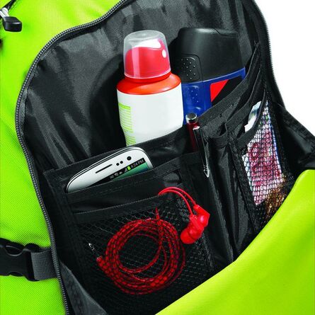 Athleisure Pro Backpack, Lime Green, ONE, BagBase