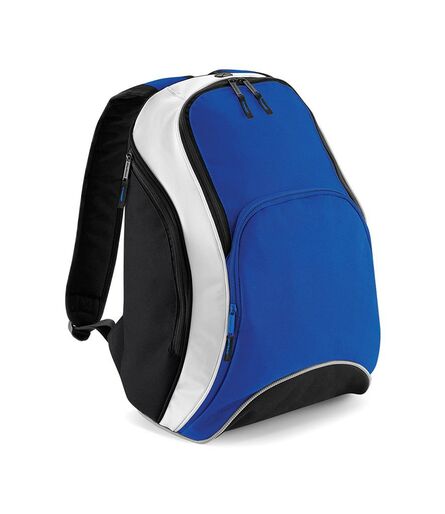BagBase Teamwear Backpack, Bright Royal/Black, ONE, Bagbase