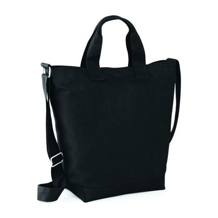 BagBase Canvas Day Bag, Black, ONE, Bagbase