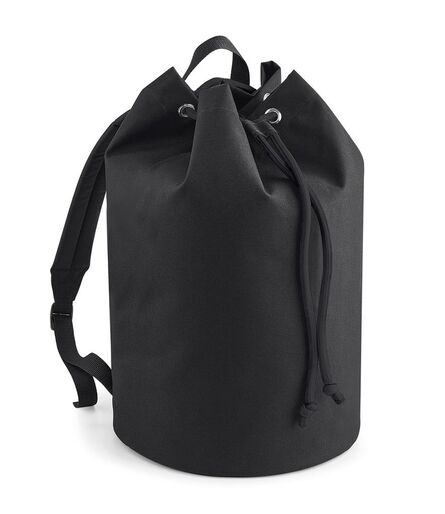 Original Drawstring Backpack, Black, ONE, BagBase