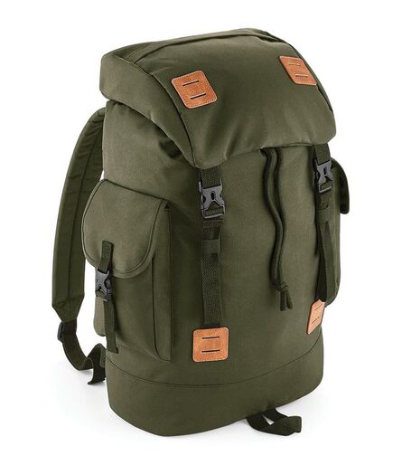 Urban Explorer Backpack, Military Green/Tan, ONE, BagBase