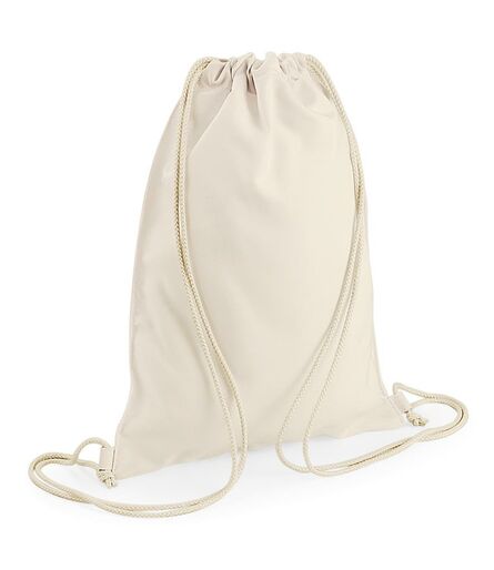 BagBase Sublimation Gymsac, Natural, ONE, Bagbase