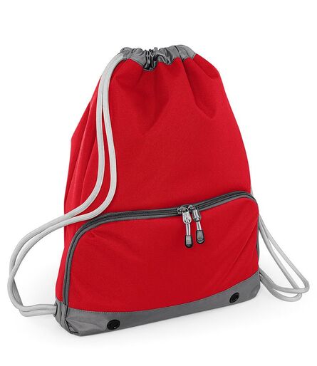 Athleisure Gymsac, Classic Red, ONE, BagBase