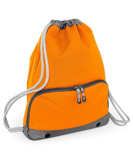 Athleisure Gymsac, Orange, ONE, BagBase