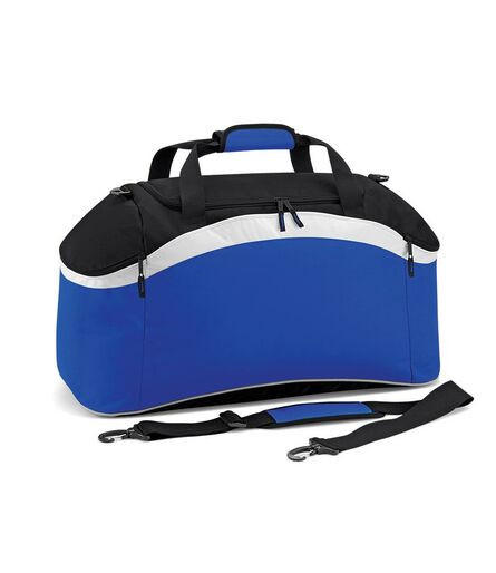BagBase Teamwear Holdall, Bright Royal/Black, ONE, Bagbase