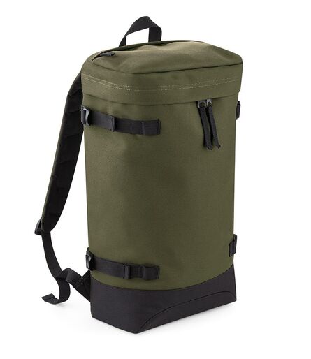 Urban Toploader Backpack, Military Green, ONE, BagBase
