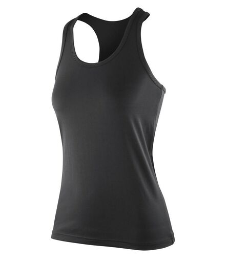 Impact Ladies Softex® Fitness Top, Black, L/14, Spiro