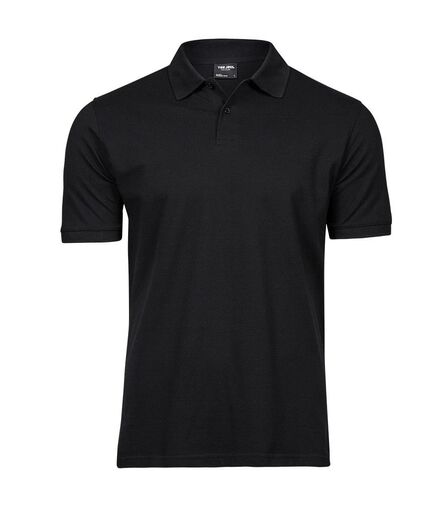 Heavy Cotton Piqué Polo Shirt, Black, L, Tee Jays