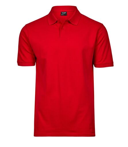 Heavy Cotton Piqué Polo Shirt, Red, L, Tee Jays