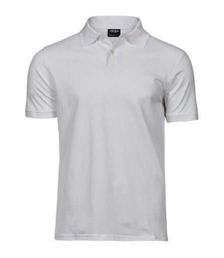 Heavy Cotton Piqué Polo Shirt, White, L, Tee Jays