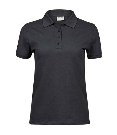 Ladies Heavy Cotton Piqué Polo Shirt, Dark Grey, L, Tee Jays