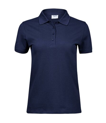 Ladies Heavy Cotton Piqué Polo Shirt, Navy, L, Tee Jays