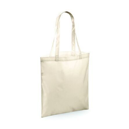 BagBase Sublimation Shopper, Natural, ONE, Bagbase