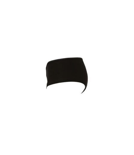 Bella Ladies Cotton Spandex Shortie Briefs, Black, L, Bella+Canvas