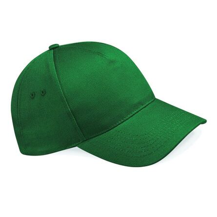 Ultimate 5 Panel Cap, Bottle Green, ONE, Beechfield
