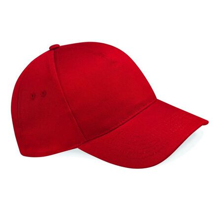 Ultimate 5 Panel Cap, Classic Red, ONE, Beechfield